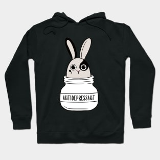 Antidepressant Bunny 1 Hoodie